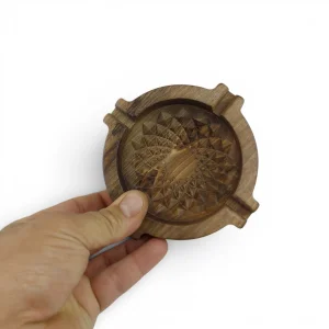 زیر سیگاری چوبی منبت کد WD6832