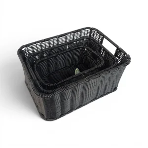 ست سبد حصیری پلاستیکی کد WD6855