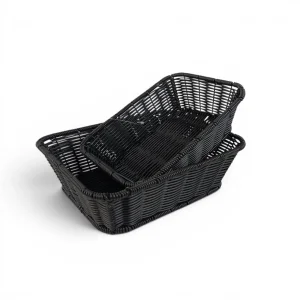 سبد نان و سبزی طرح حصیر بافت کد WD6865