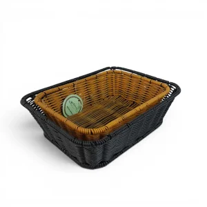سبد نان و سبزی طرح حصیر بافت کد WD6865