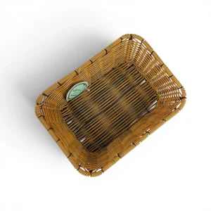 سبد نان و سبزی طرح حصیر بافت کد WD6865