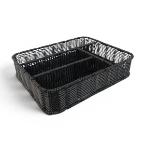 جای قاشق و چنگال طرح حصیری 4 خانه کد WD6867