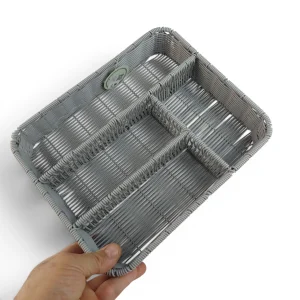 جای قاشق و چنگال طرح حصیری 4 خانه کد WD6867