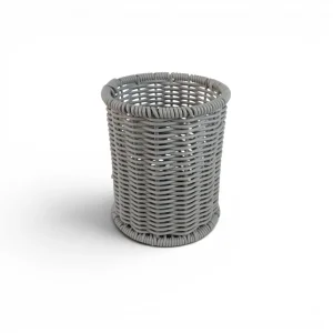 جای قاشق و چنگال طرح حصیری استوانه کد WD6869