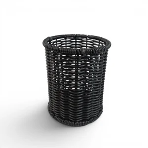 جای قاشق و چنگال طرح حصیری استوانه کد WD6869