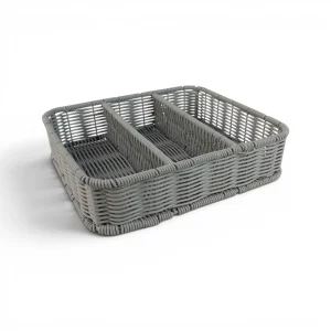 جای قاشق و چنگال طرح حصیری 3 خانه کد WD6870