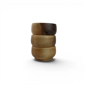 پیاله چوبی گرد کد WD6879