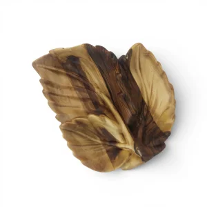 اردو خوری طرح برگ سه شاخه چوبی کد WD5672