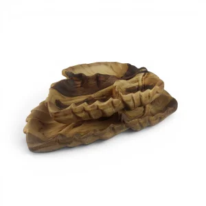 اردو خوری طرح برگ سه شاخه چوبی کد WD5672