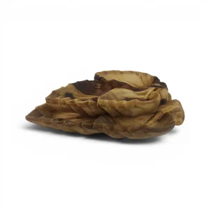 اردو خوری طرح برگ سه شاخه چوبی کد WD5672