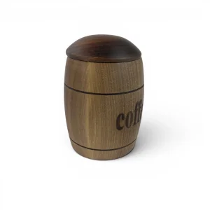 بانکه قهوه چوبی با طرح Coffe کد WD6897