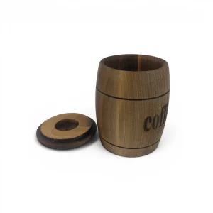 بانکه قهوه چوبی با طرح Coffe کد WD6897