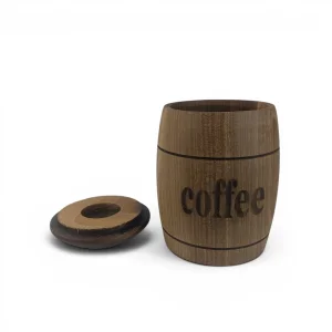 بانکه قهوه چوبی با طرح Coffe کد WD6897