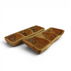 اردو خوری چوبی روستیک 3 خانه کد WD6925