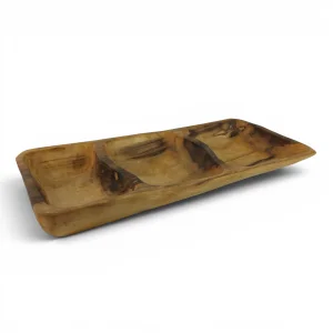 اردو خوری چوبی روستیک 3 خانه کد WD6925