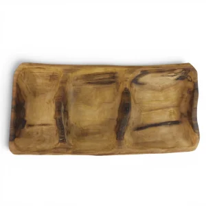 اردو خوری چوبی روستیک 3 خانه کد WD6925