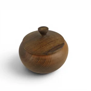 قندان چوبی خمره ای کد WD5774