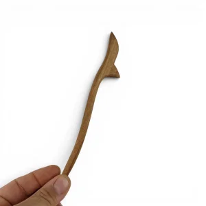 پین موی چوبی طرح دار کد WD6937