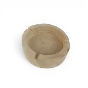زیرسیگاری چوبی گرد روستیک کد WD6946