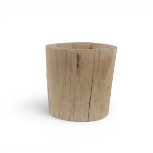 جا قاشق و چنگال چوبی استوانه‌ای روستیک کد WD6953