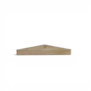 ست زیتون‌خوری چوبی مثلثی دو عددی کد WD6961