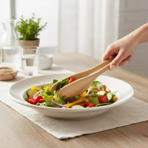 انبر سالاد چوبی کد WD6966