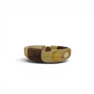 زیرسیگاری چوبی گرد طرح چهره کد WD6967