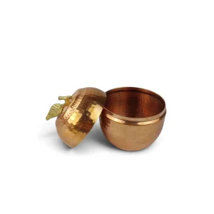 ظرف شکلات مسی طرح سیب کد WD6985