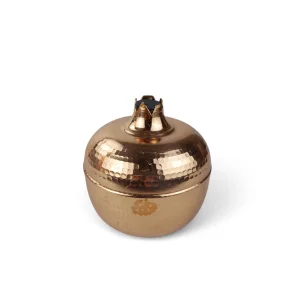 ظرف شکلات مسی طرح انار کد PI5519