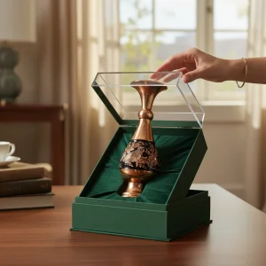 گلدان مس الماس تراش کد PI5523