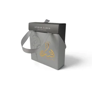 جعبه طلا نیم ست ایندربرد طرح برش مورب کد BG5505