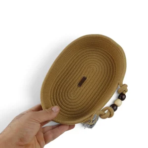 سبد کنفی بیضی رومیزی کد WD6987
