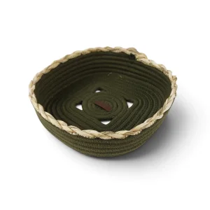 سبد کنفی لبه حصیری کد WD6988