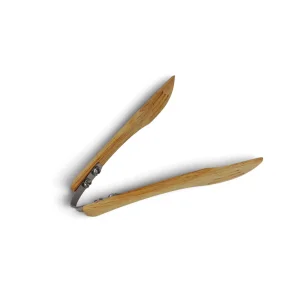 انبر سالاد چوبی طرح مورب کد WD6995