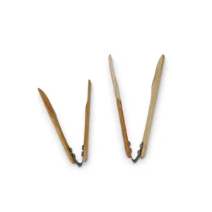 انبر سالاد چوبی طرح مورب کد WD6995