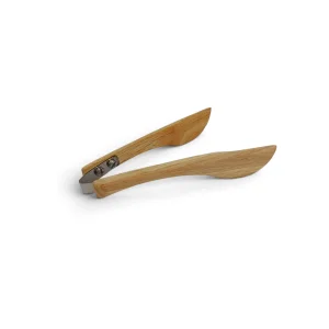 انبر سالاد چوبی طرح مورب کد WD6995