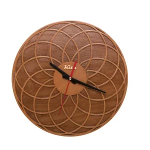 ساعت دیواری  چوبی  طرح کلاسیک   کد ck606c
