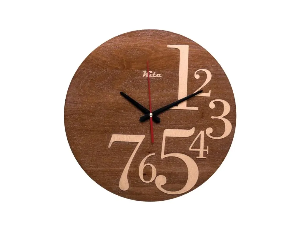  ۵ مدل ساعت دیواری چوبی که فضای خانه را زنده و زیباتر می &zwnj;کند