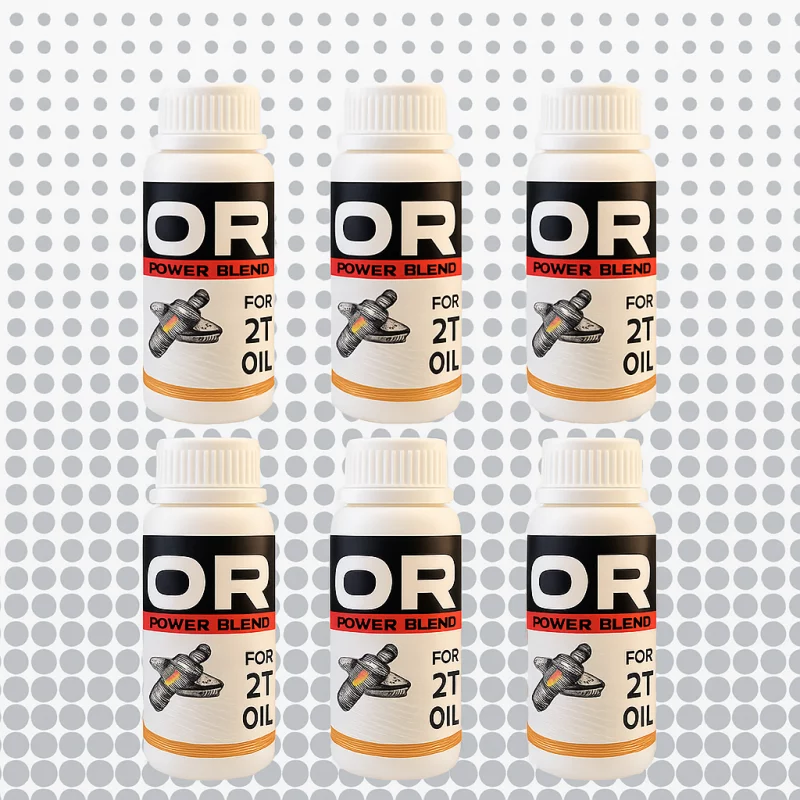 اکتان و مکمل سوخت تورو | مدل موتورسیکلت حجم 60 میلی لیتر بسته 6 عددی