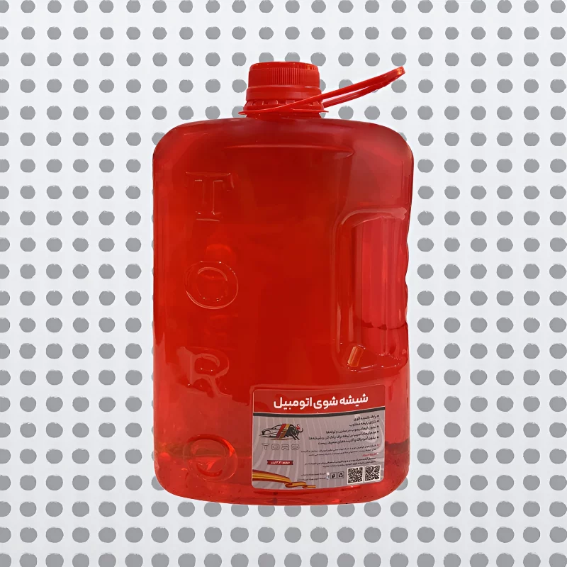 محلول شیشه‌شوی خودرو تورو مدل Glass Cleaner حجم ۲۷۰۰ میلی‌لیتر | پاک‌کنندگی قوی، بدون آمونیاک