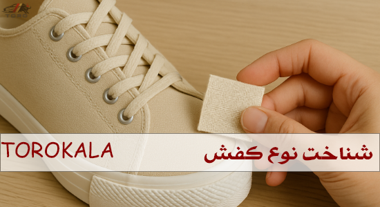 شناخت نوع کفش پارچه ای