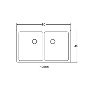 سینک ظرفشویی کورین فورنیکو کد fs 442