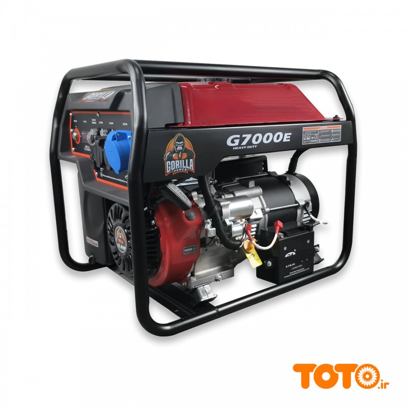 موتور برق بنزینی گوریلا پاور  5.8 کیلووات مدل G7000E