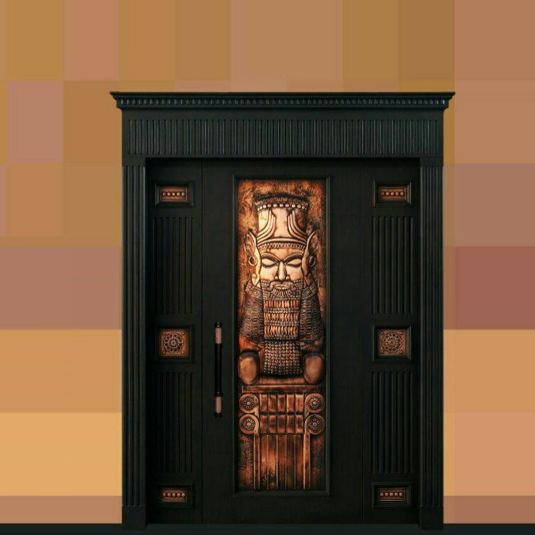 درب چوبی لابی پاسارگاد کد 103