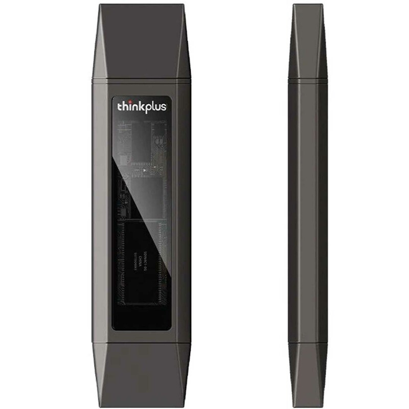 فلش مموری 512 گیگابایت تایپ سی و USB لنوو Thinkplus TU203