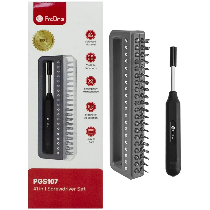 ست پیچ گوشتی 41 عددی پرووان PROONE PGS107