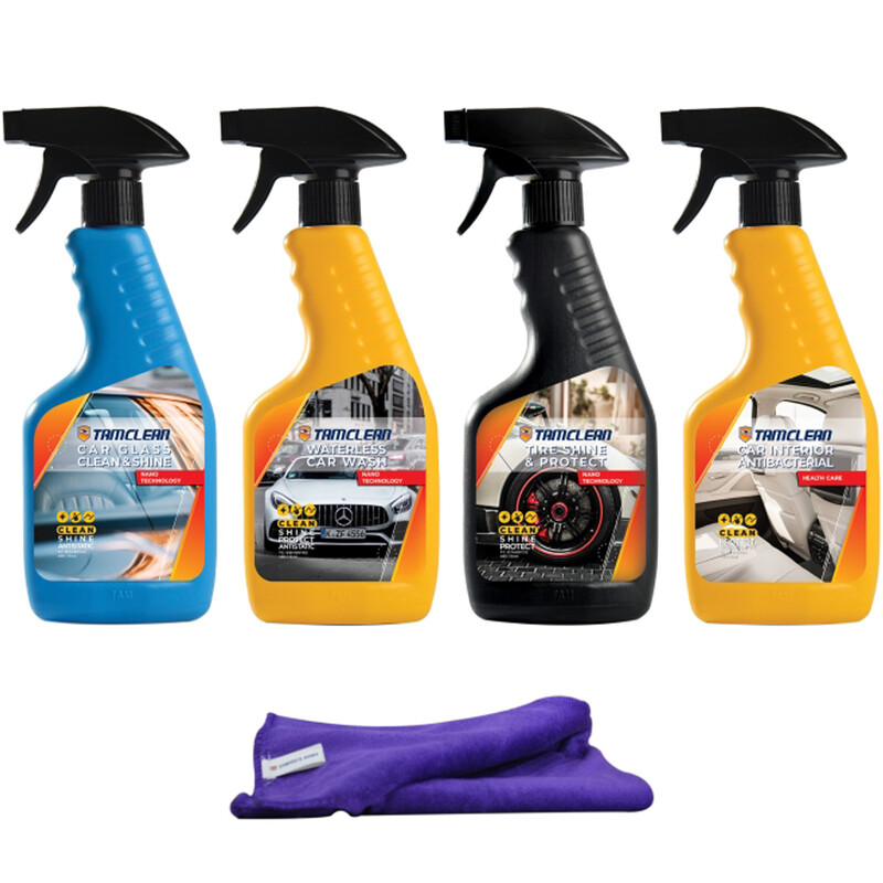 مجموعه اسپری کارواش بدون آب تام کلین Tam Clean TC-007