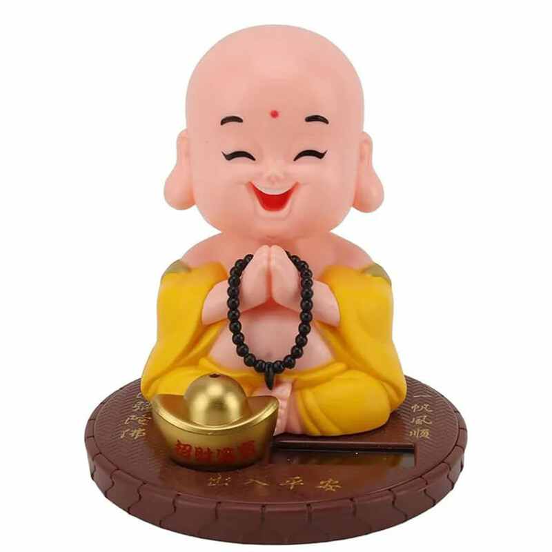 مجسمه فنگ‌شویی رومیزی متحرک بودای خندان BABY