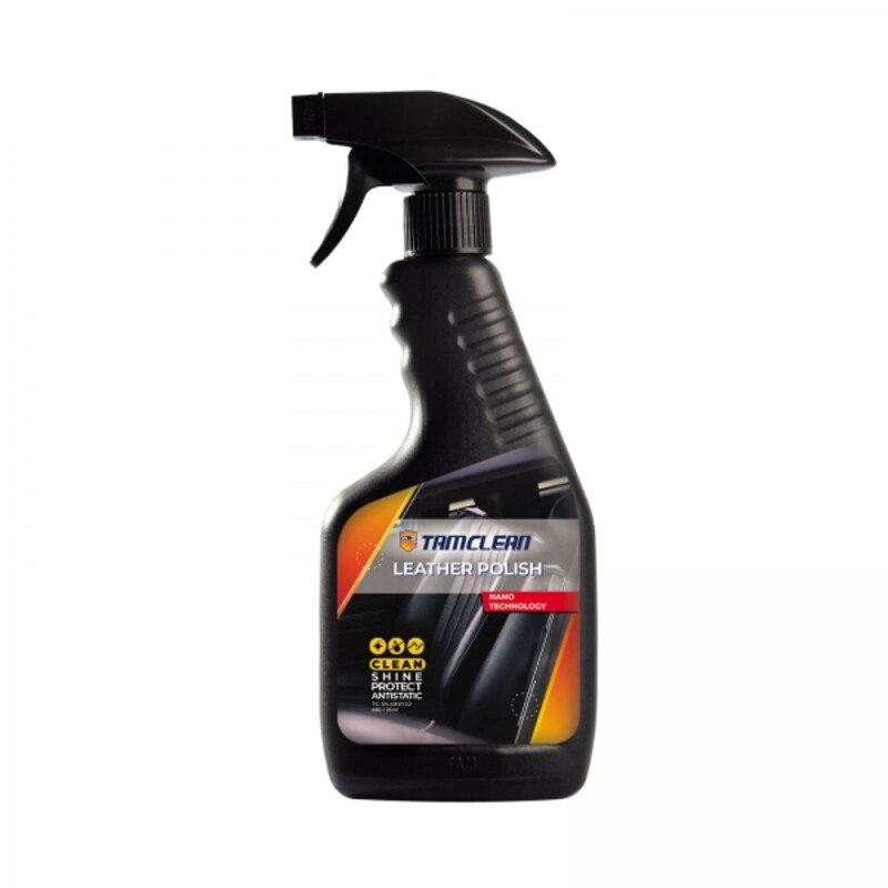 اسپری تمیزکننده چرم خودرو تام کلین Tam Clean TC-480BLP Leather Polish