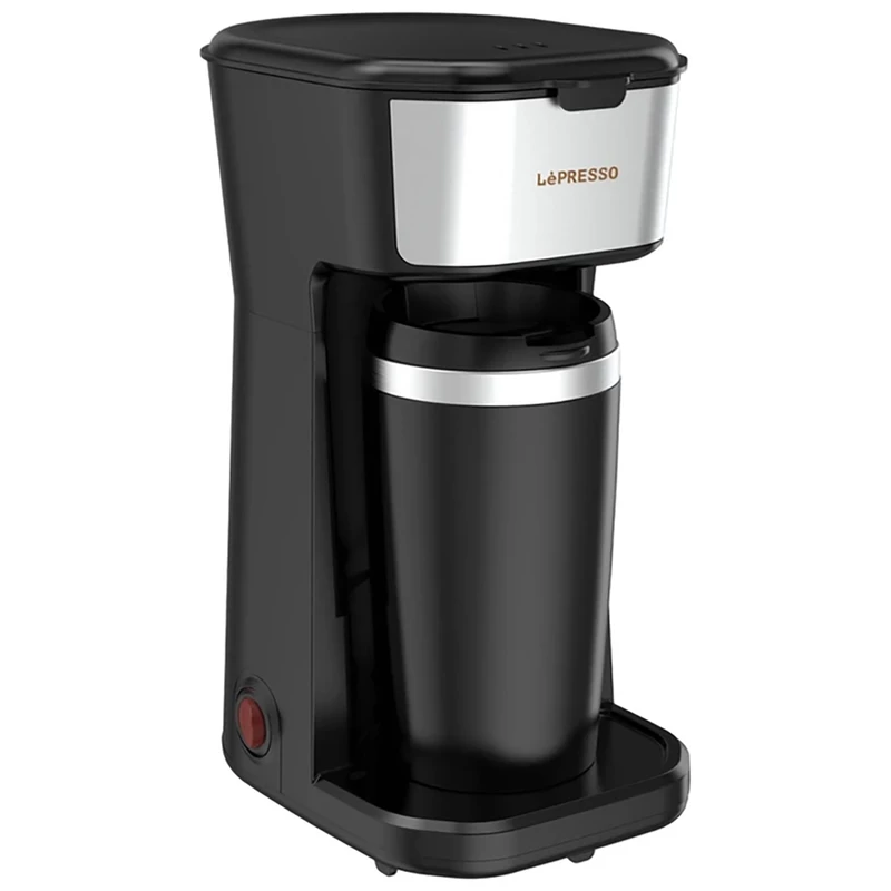 قهوه ساز لپرسو LEPRESSO اصل مدل LPCMTMBK لیوانی 400 میلی لیتر